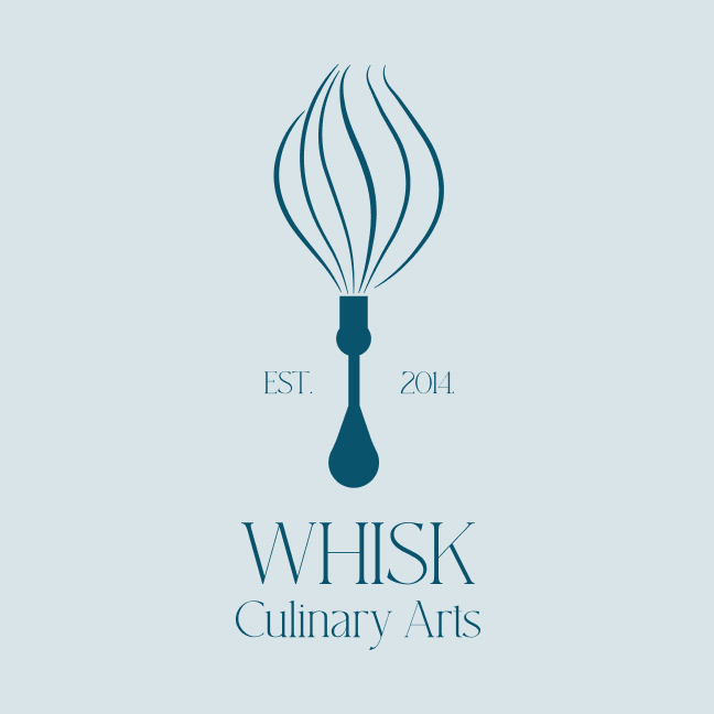 Whisk Culinary Arts logo design